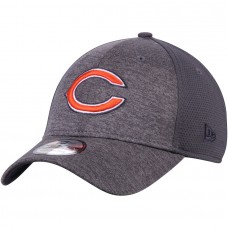 Men's Chicago Bears New Era Graphite Shadowed Team 2 39THIRTY Flex Hat 2771604